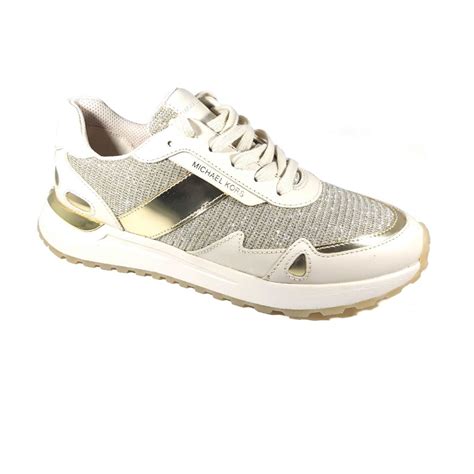 michael michael kors monroe mesh and logo trainer|Monroe Mesh and Leather Trainer .